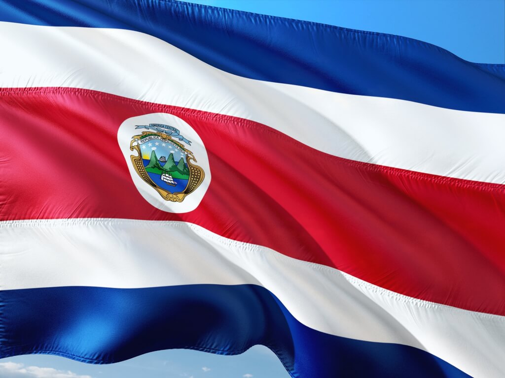 Costa Rica vlag